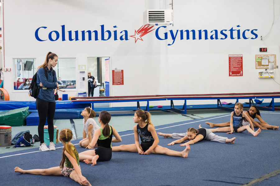 Columbia Gymnastics youth girls program